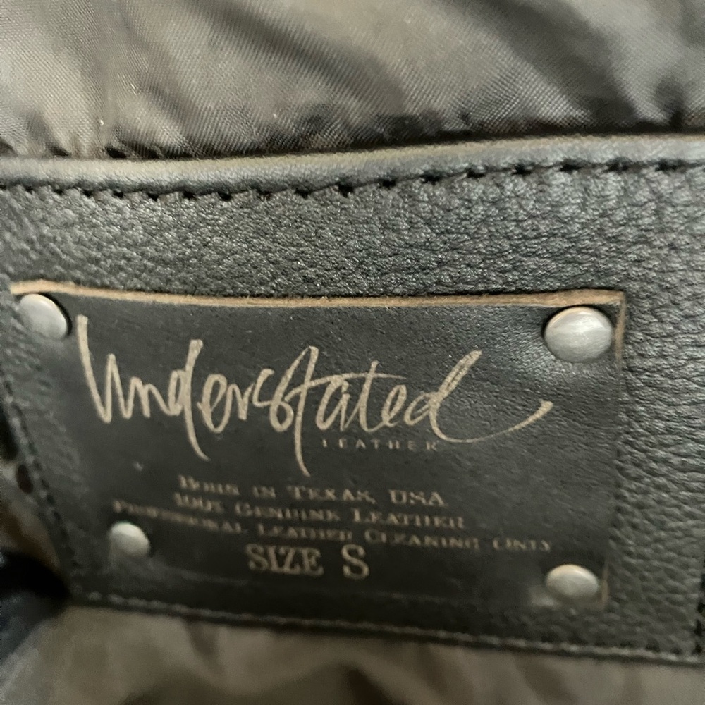 Free People Understated Leather bell sleeve leather jacket - Picture 10 of 10
